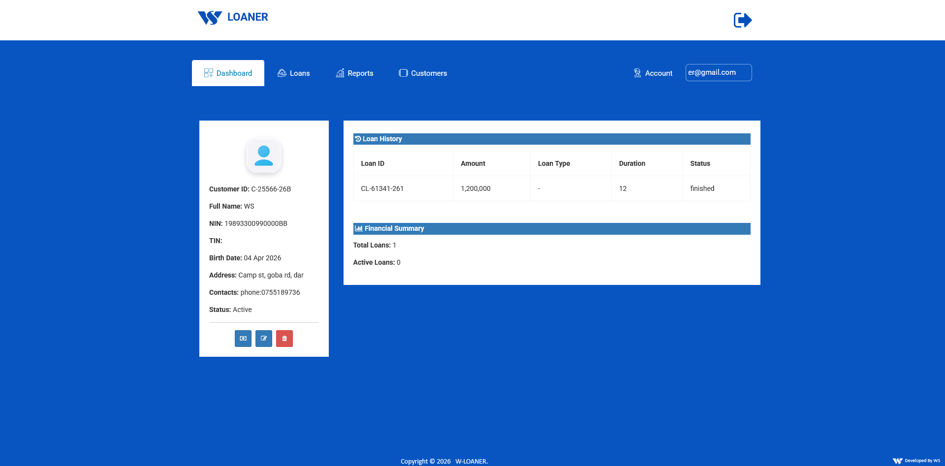 Borrower management